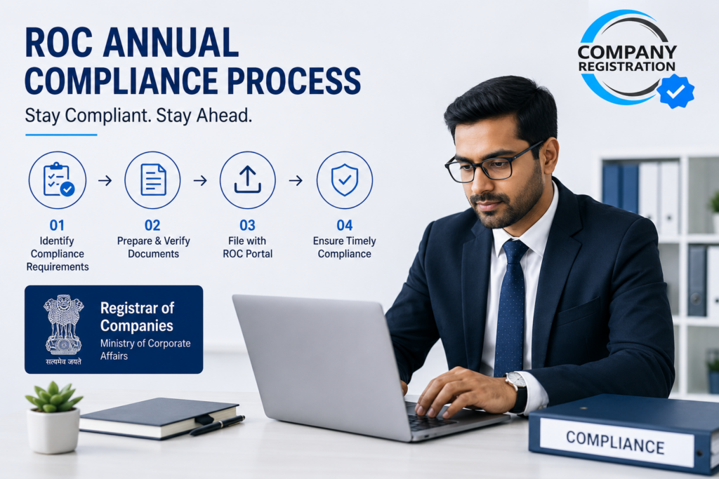 ROC Annual Compliance Process - Professional Company Compliance Services in India