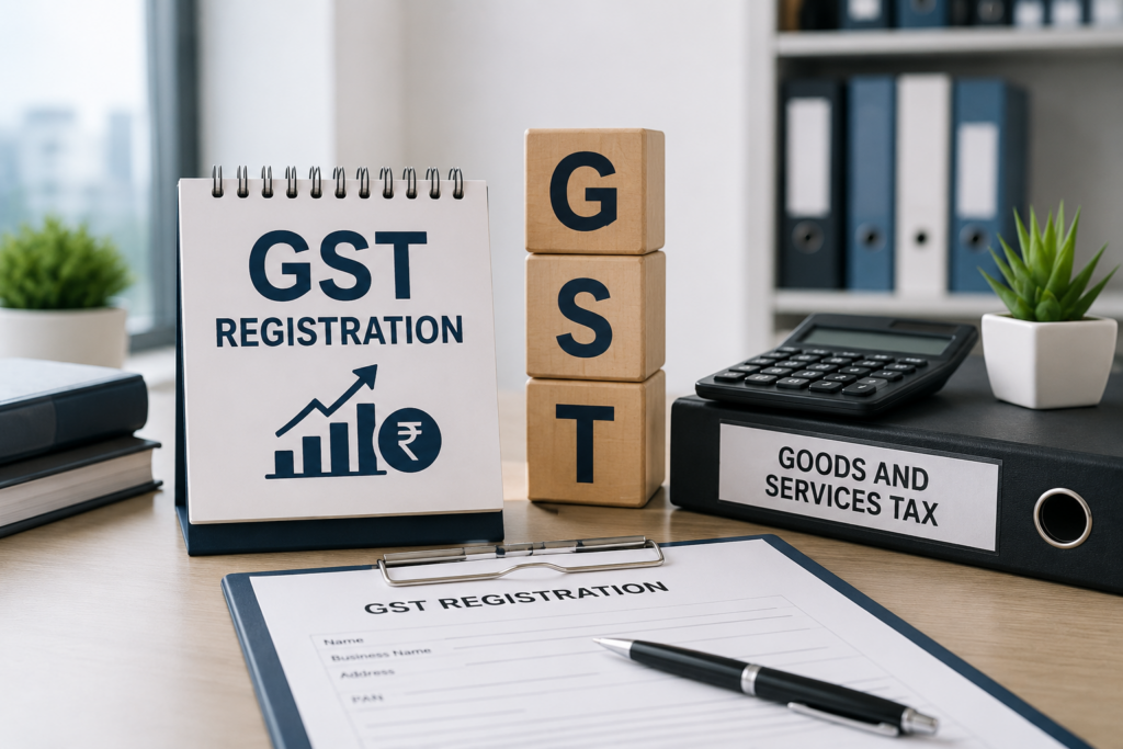GST Registration with New Company Registration services in India