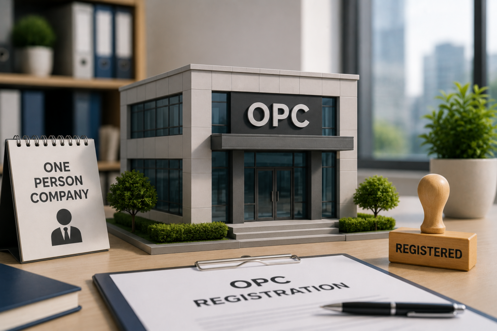 One Person Company Registration under New Company Registration services in India