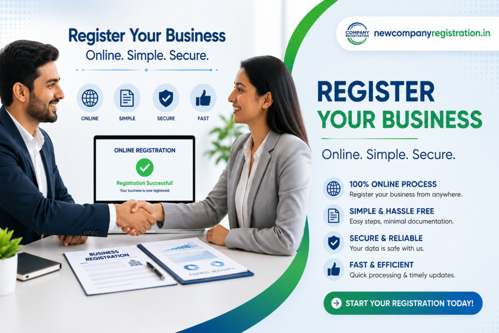 Partnership Firm Registration under New Company Registration services in India