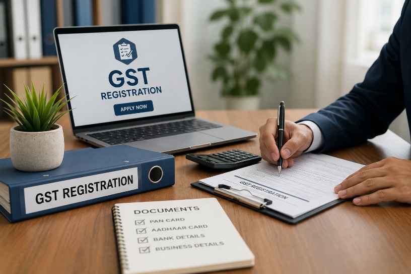 GST Registration For Section 8 Company online application process with required documents and registration form