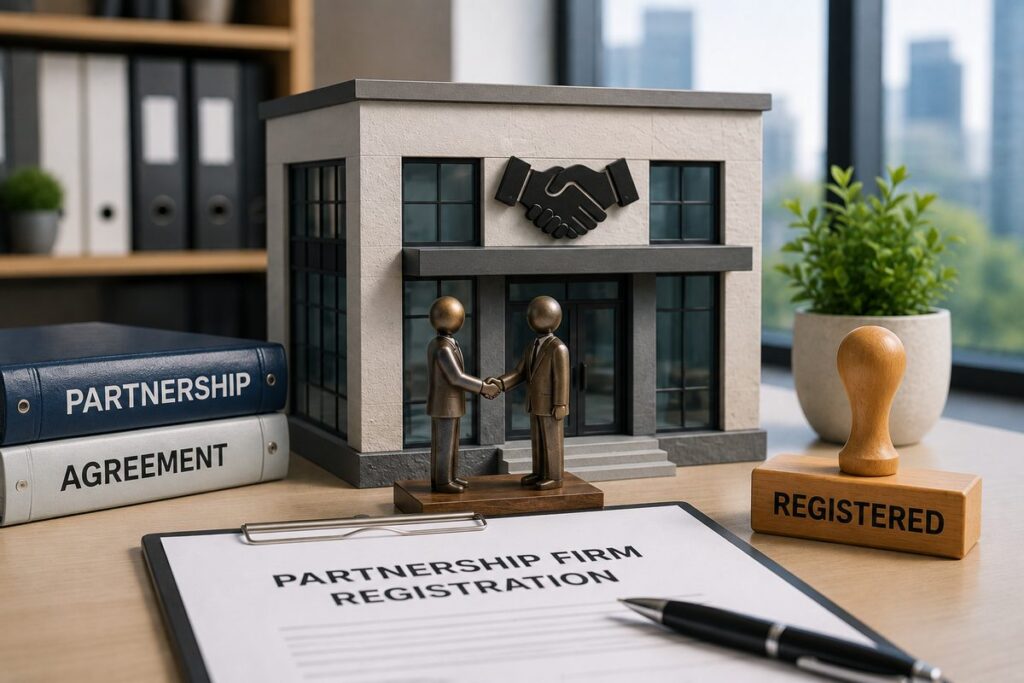 Partnership Firm Registration under New Company Registration services in India